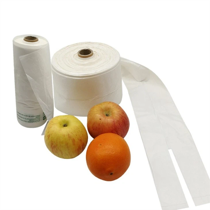 Compostable Vegetables Fruits Packing Bags in Roll